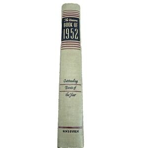 The Unicorn Book of 1952 Outstanding Events of the Year (#3512) Good Condition